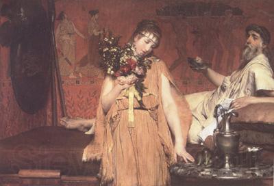 Alma-Tadema, Sir Lawrence Between Hope and Fear (mk23)